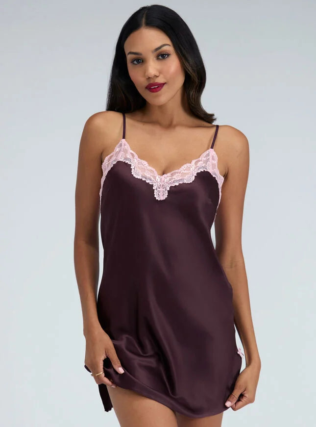 Matte satin chemise