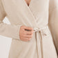100% Cashmere belted cardigan