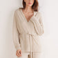 100% Cashmere belted cardigan