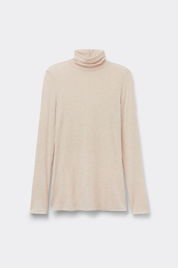 Turtleneck with ultralight cashmere