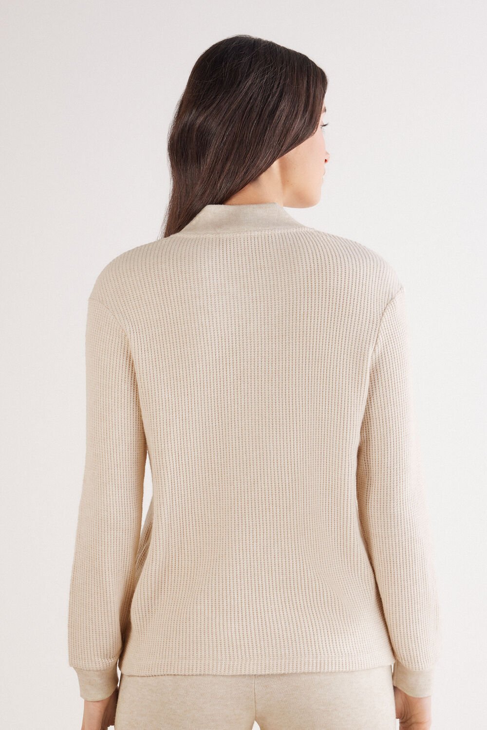 Soft Knit V-neck top