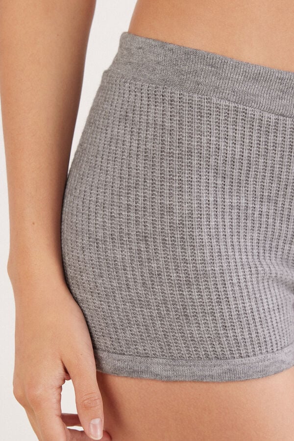 SOFT TRICOT mini shorts