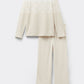 Long jacquard pajamas